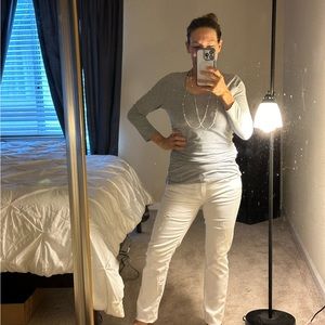 KORS by Michael Kors fitted blouse/top Color:Gray Size:M